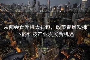 从两会看外资大礼包，政策春风吹拂下的科技产业发展新机遇