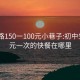 红光路150一100元小巷子:初中生100元一次的快餐在哪里