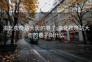 渝北夜晚站大街的巷子:渝北夜晚站大街的巷子叫什么