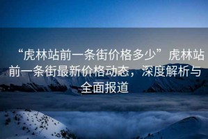 “虎林站前一条街价格多少”虎林站前一条街最新价格动态，深度解析与全面报道