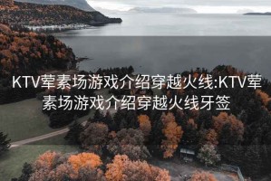 KTV荤素场游戏介绍穿越火线:KTV荤素场游戏介绍穿越火线牙签