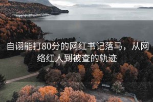 自诩能打80分的网红书记落马，从网络红人到被查的轨迹