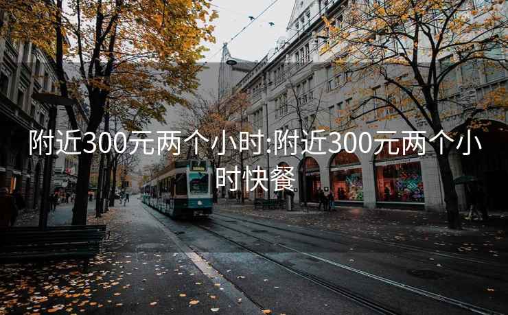 附近300元两个小时:附近300元两个小时快餐