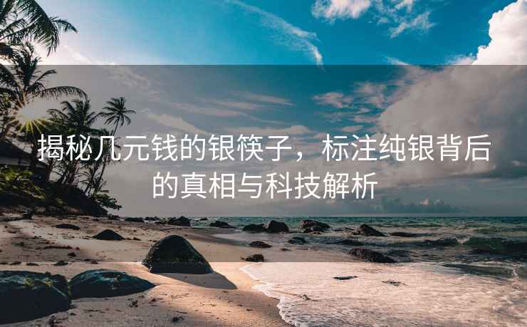 揭秘几元钱的银筷子，标注纯银背后的真相与科技解析