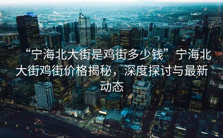 “宁海北大街是鸡街多少钱”宁海北大街鸡街价格揭秘，深度探讨与最新动态