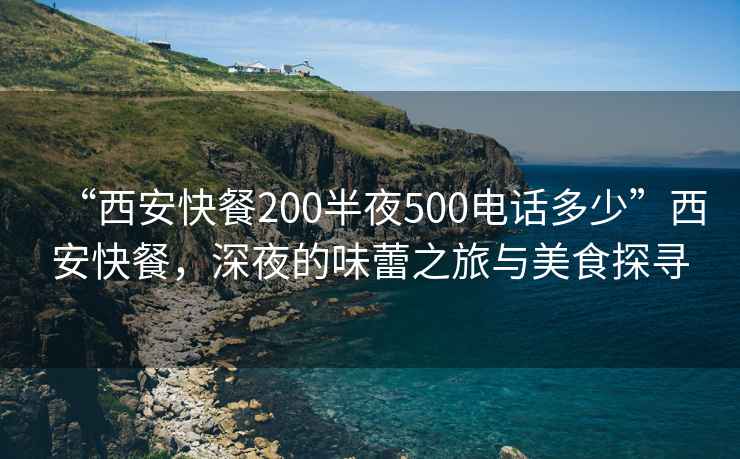 “西安快餐200半夜500电话多少”西安快餐，深夜的味蕾之旅与美食探寻