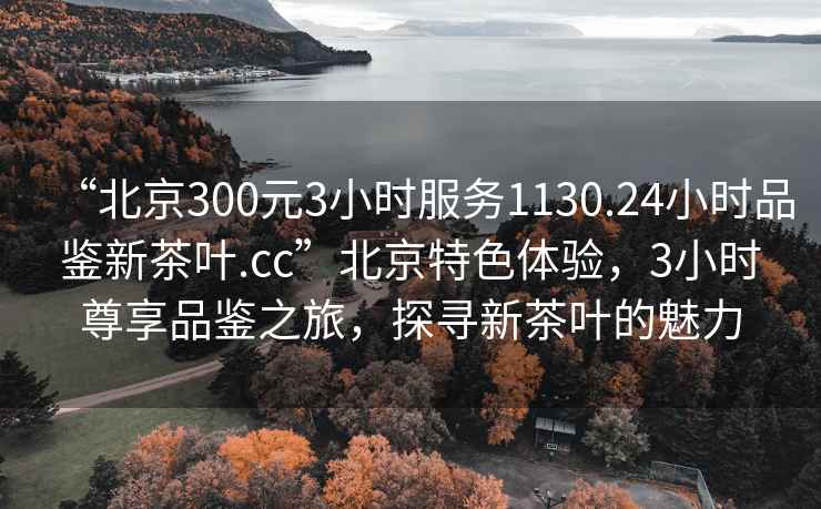 “北京300元3小时服务1130.24小时品鉴新茶叶.cc”北京特色体验，3小时尊享品鉴之旅，探寻新茶叶的魅力